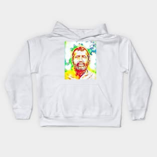 Ramakrishna Colourful Portrait | Ramakrishna Artwork 10 Kids Hoodie